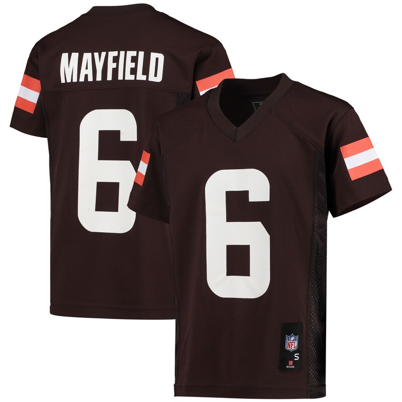 None Baker Mayfield CLE Browns Premium Game Jersey Game Day Wear