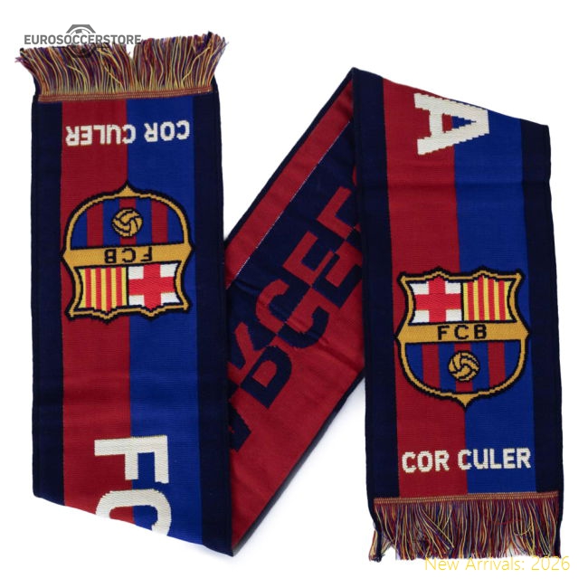 Fc Blaugrana Scarf - Collectors Item - Supporter Edition