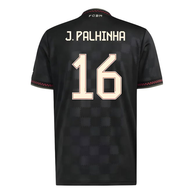 Bayern Munich 2025-2026 Third Football Kit (J. Palhinha 16)