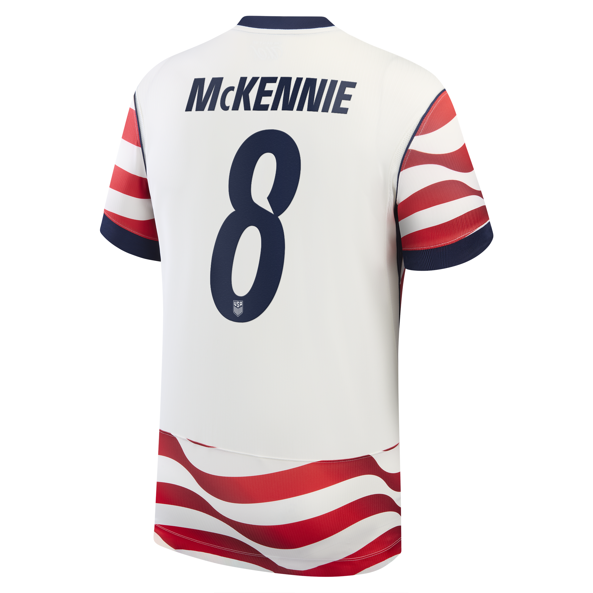 [SJH] Weston McKennie USMNT 2026 Home Stadium Replica Jersey - White