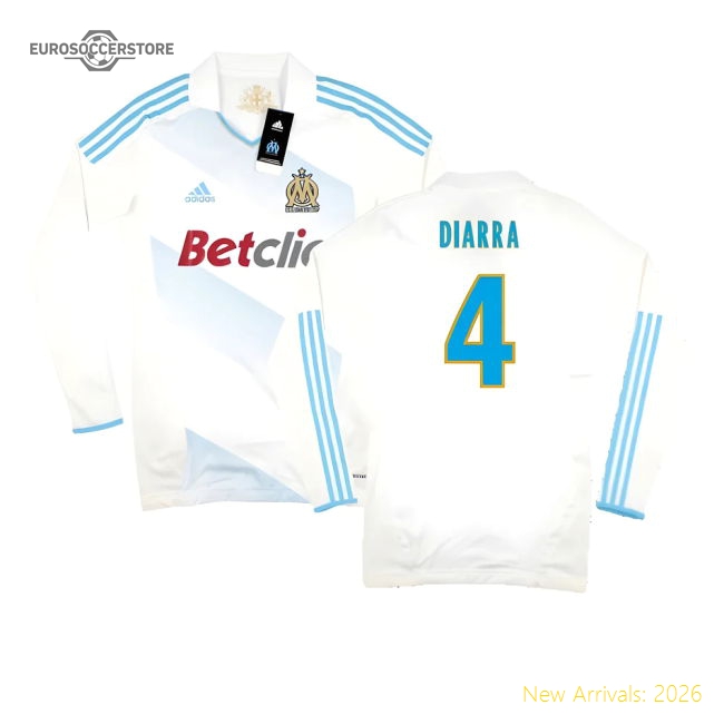 Olympique Marseille 2011-12 Player Spec Long Sleeve Home Shirt ((ex