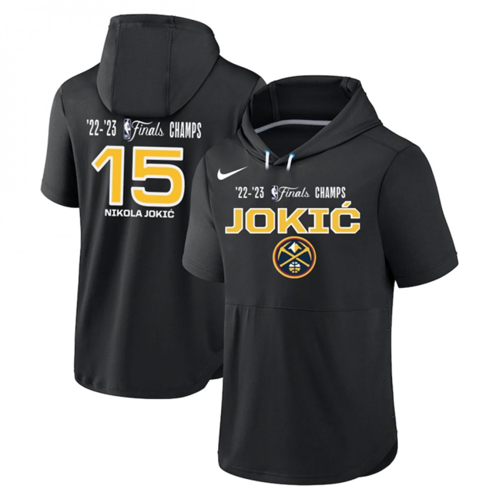 High-Quality Nikola Jokic15 Denver Nuggets Black Jersey - - NBA Collection
