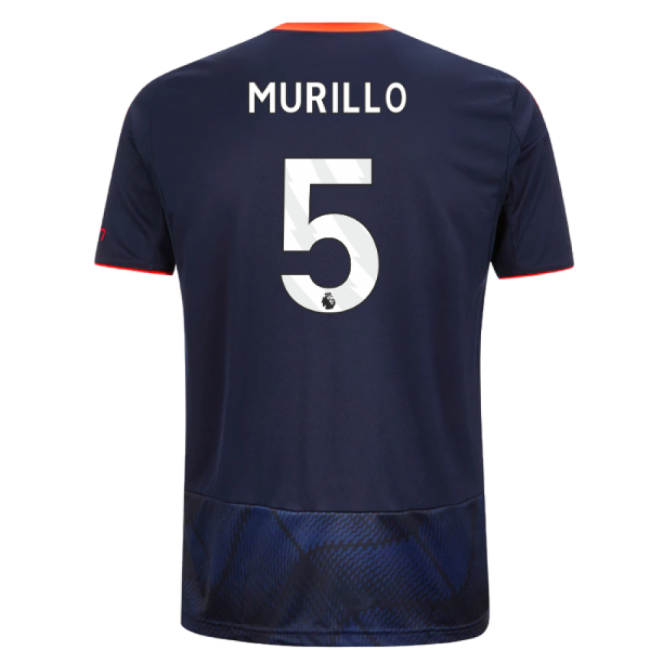Heritage 2025-2026 Nottingham Forest Third Retro Jersey (Murillo 5)