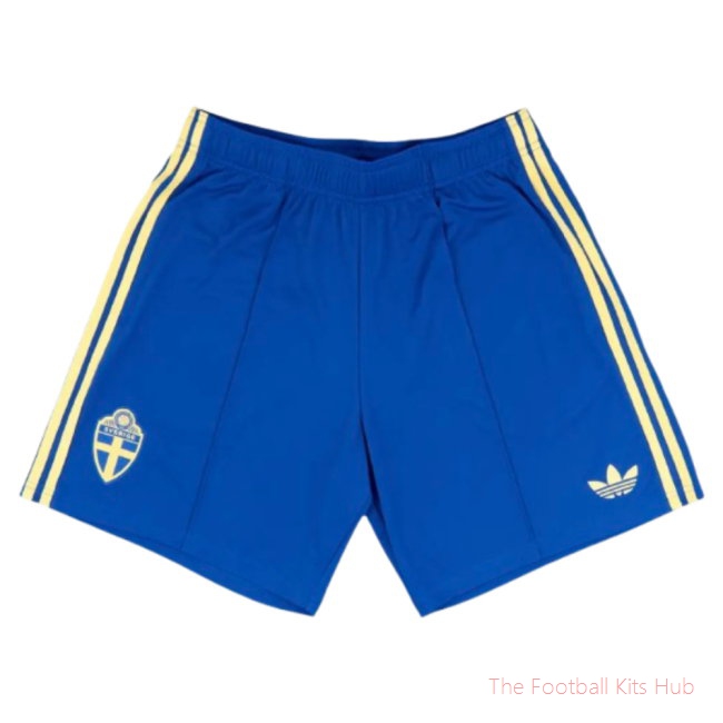 2026-2027 Sweden Away Shorts (Blue)
