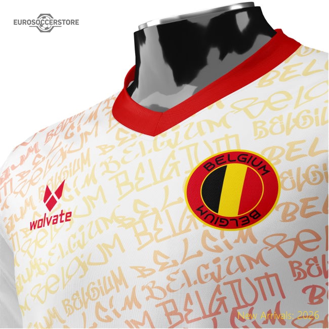 Belgium 2024-2025 Authentic Regular Jersey (bel) Moisture-management