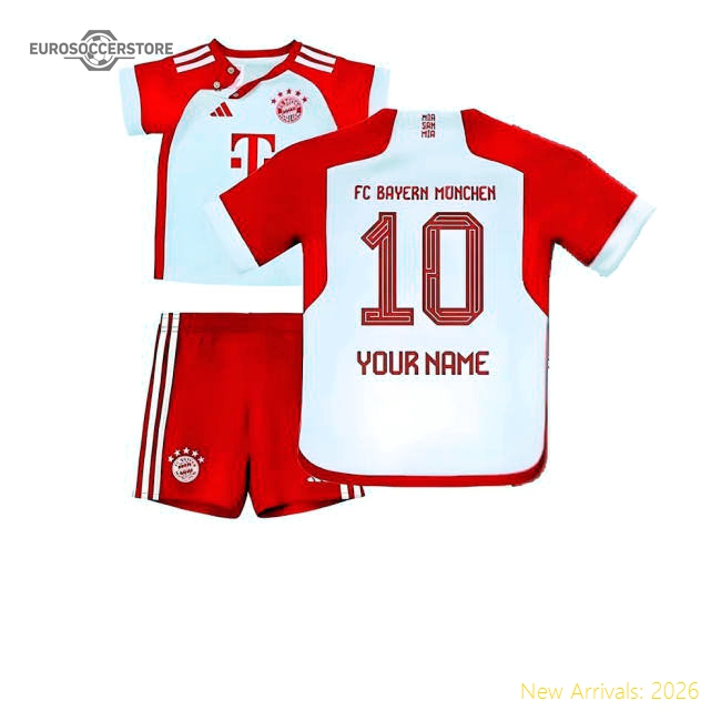 Match-Day 2023-2024 Bayern Munich Home Baby Kit (Your Name)