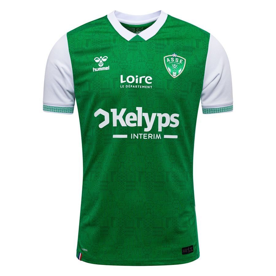 Saint Étienne Home Shirt 2025/26 For Algeria Football Fans