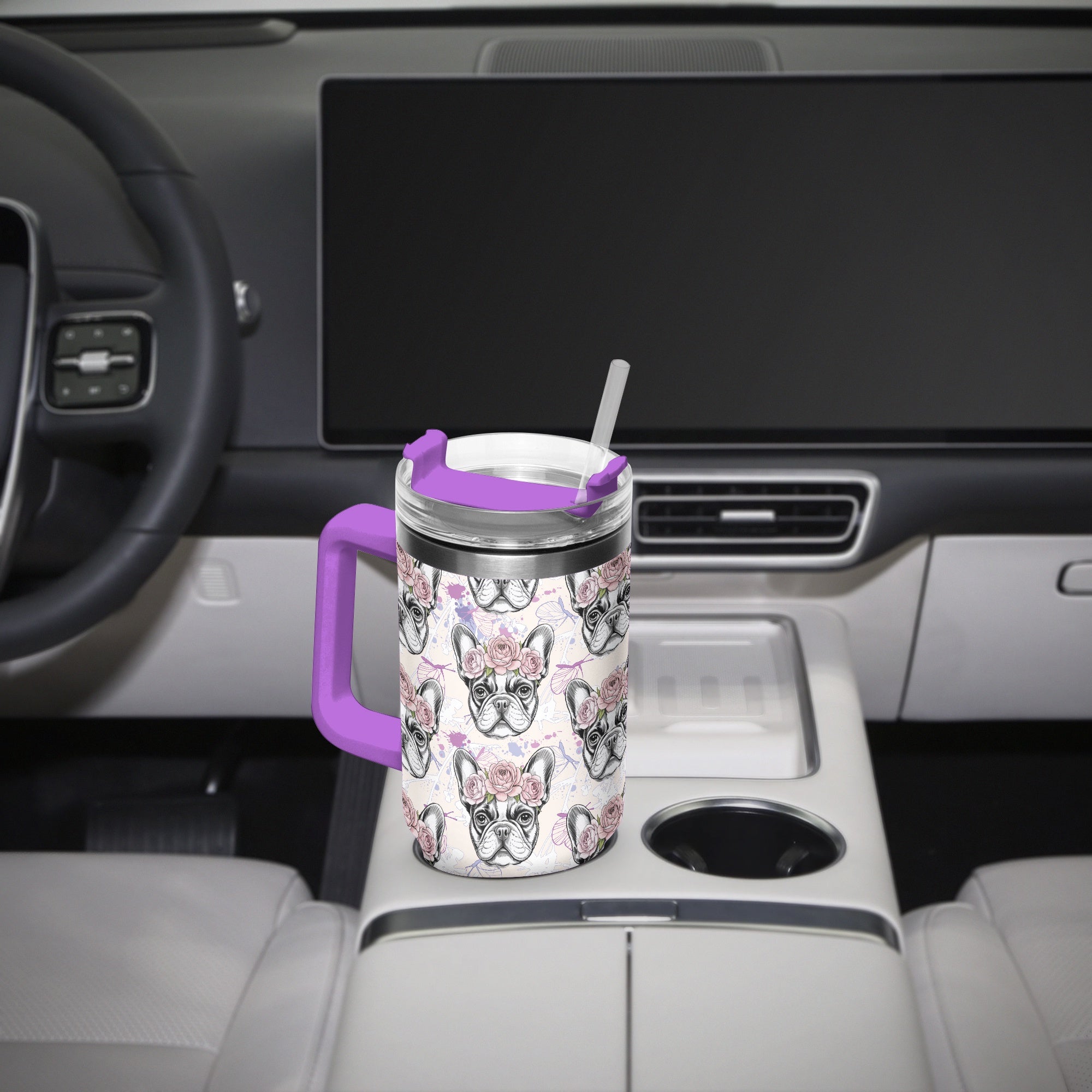 Culture-Inspired Frida - Car Tumbler Cup for Street Style