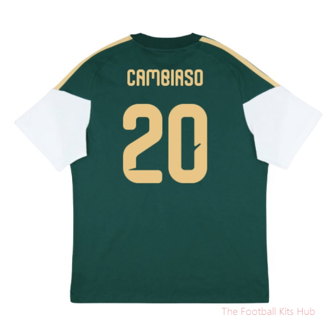 2026-2027 Italy Training Tee (Green) (Cambiaso 20)