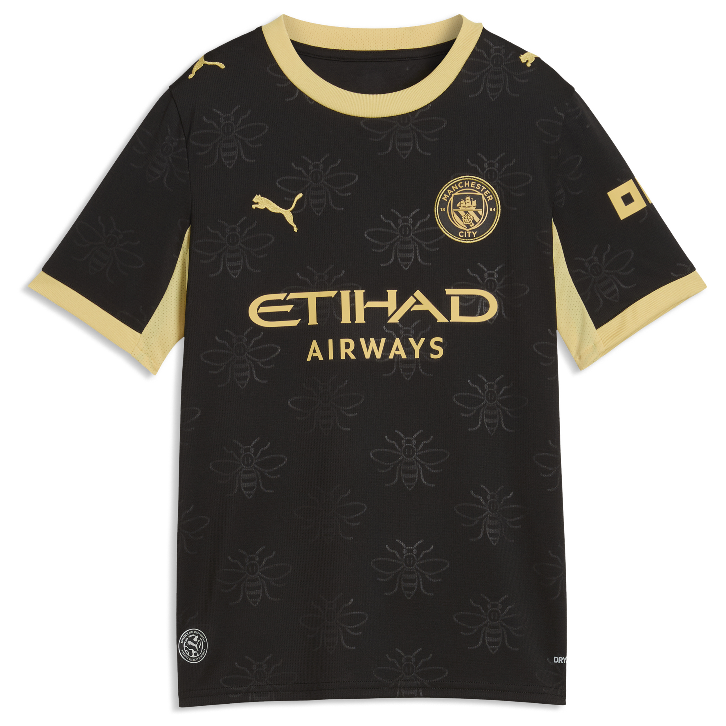 [SJH] Manchester City Youth 2026/27 Away Replica Custom Jersey - Black
