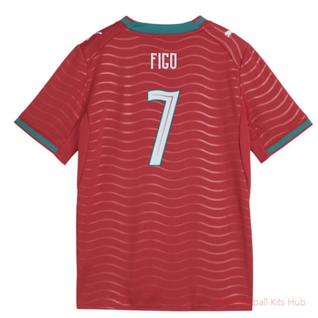 2026-2027 Portugal Home Shirt (Kids) (Figo 7)