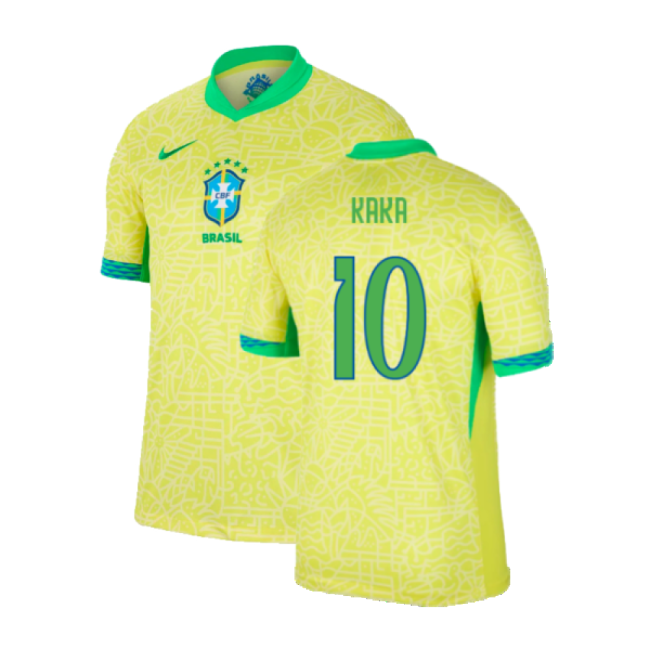 Brazil 2024 Home Jersey Shirt Football Fan Apparel Match Day Football Fan Gear