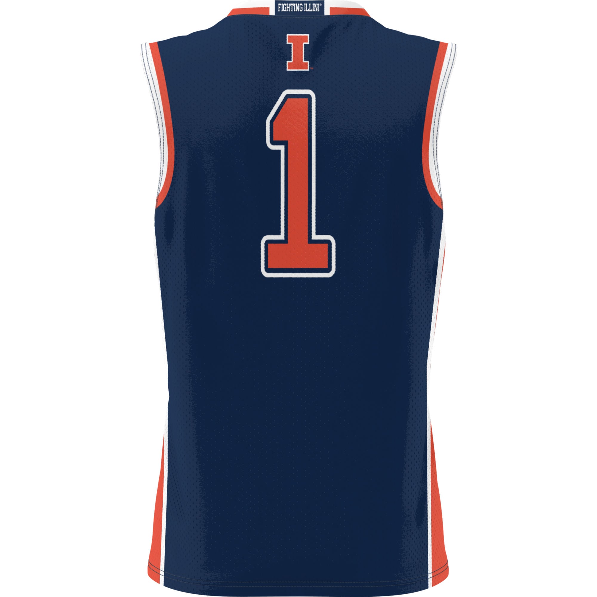 [NJP] Illinois Fighting Illini GameDay Greats Youth Lightweight Basketball Jersey - Navy