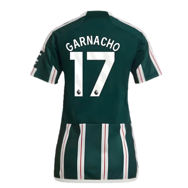 2023-2024 Man Utd Away Kit (Ladies) (Garnacho 17)