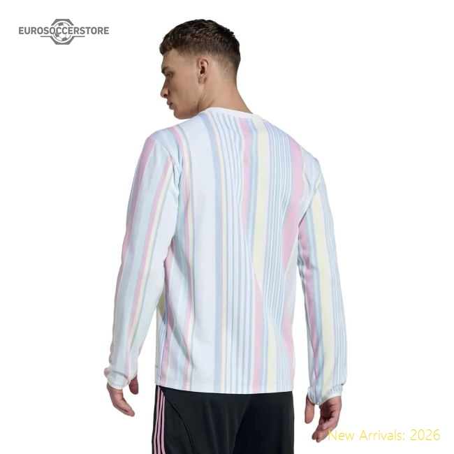 High-quality 2025-2026 Bianconeri Pre-match Warm Top (white)