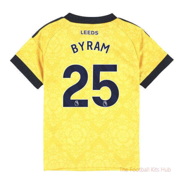 Leeds United Away Kit Byram #25 2026-2027 Football Shirt