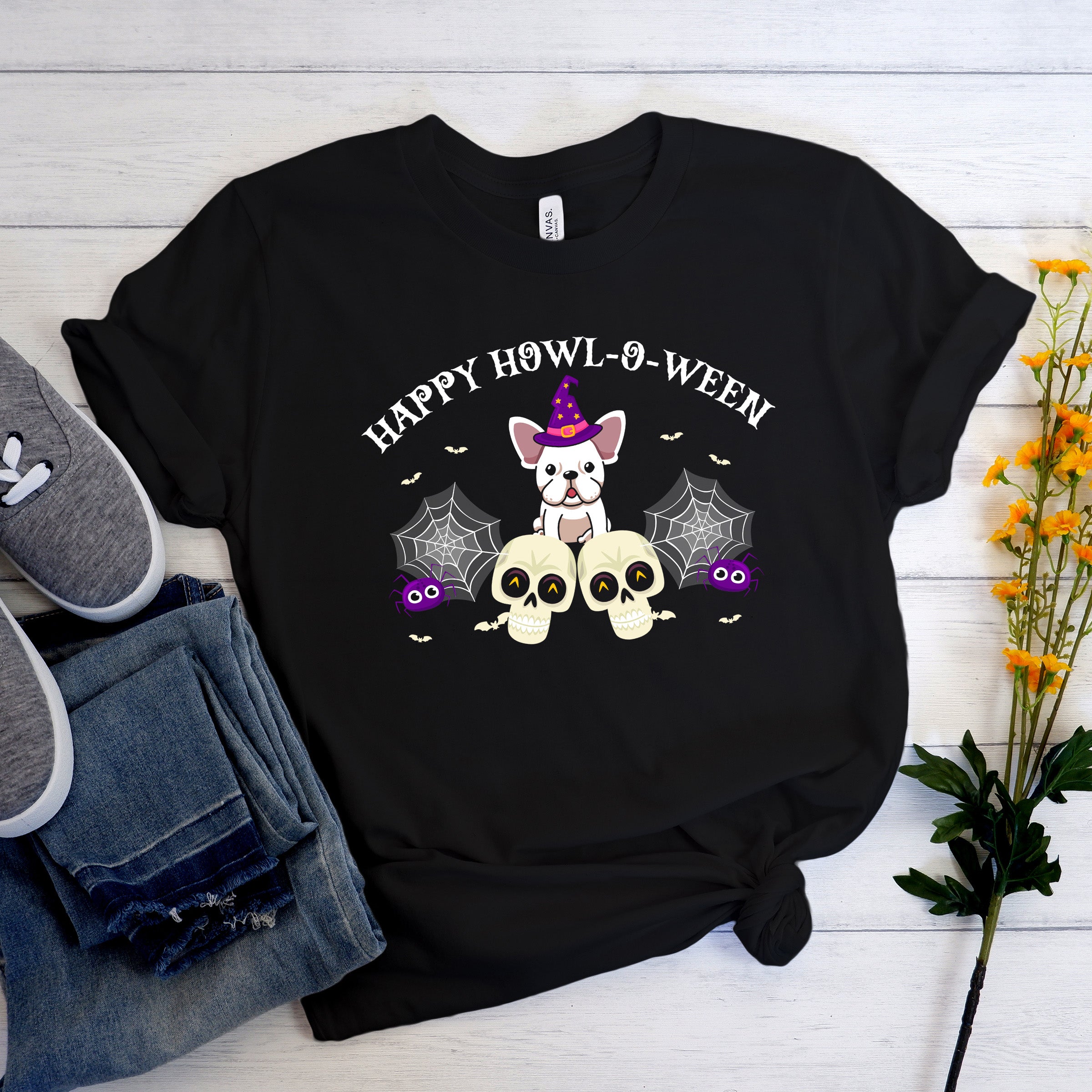 - Bulldog Inspired Unisex T-shirt Frenchie Themed Wear | Premium Quality