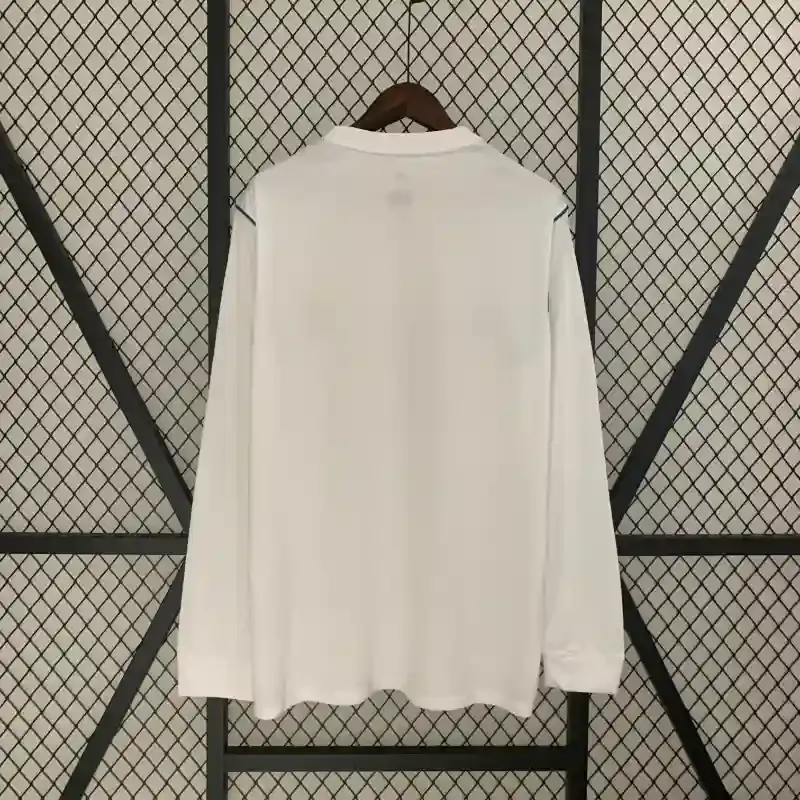 Cheap 2017-2018 Real Madrid Long Sleeve Jersey retro kit