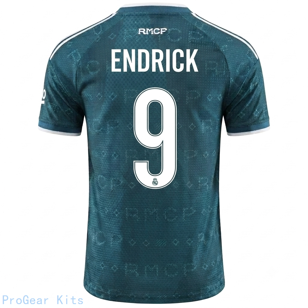 [JED] Real Madrid Endrick #9 Away Uniform 2026/27