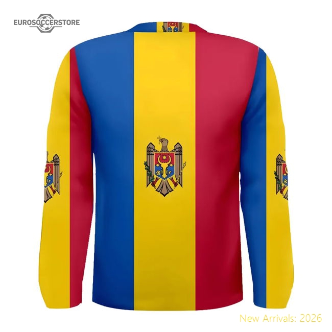 Durable European Team 2026-2027 Home Long Sleeve Shirt Athletic Comfort