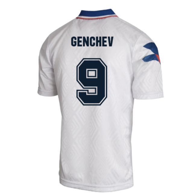 Professional 1992-1994 Away Retro Jersey - Stylish Genchev 9 Adul#705
