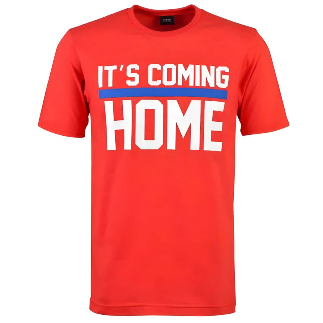 Authentic It'S Coming Home National World Performance Quality Replica