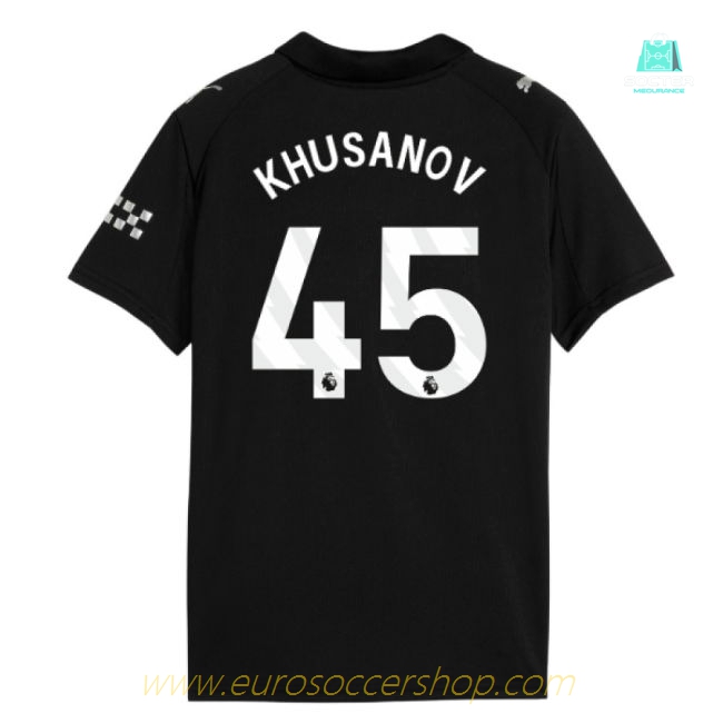 2025-2026 Man City Away Mini Kit (Khusanov 45)