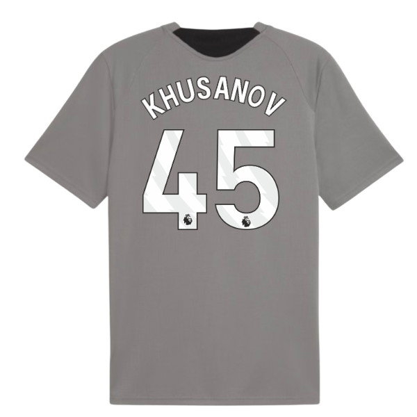 [DDJ] 2026-2027 Man City Training Jersey (Cast Iron) (Khusanov 45)