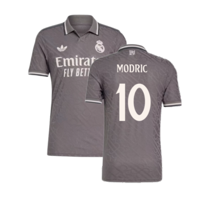 Camiseta Real Madrid 2024-2025 Tercer Hombres - Oficial Con Modric 10