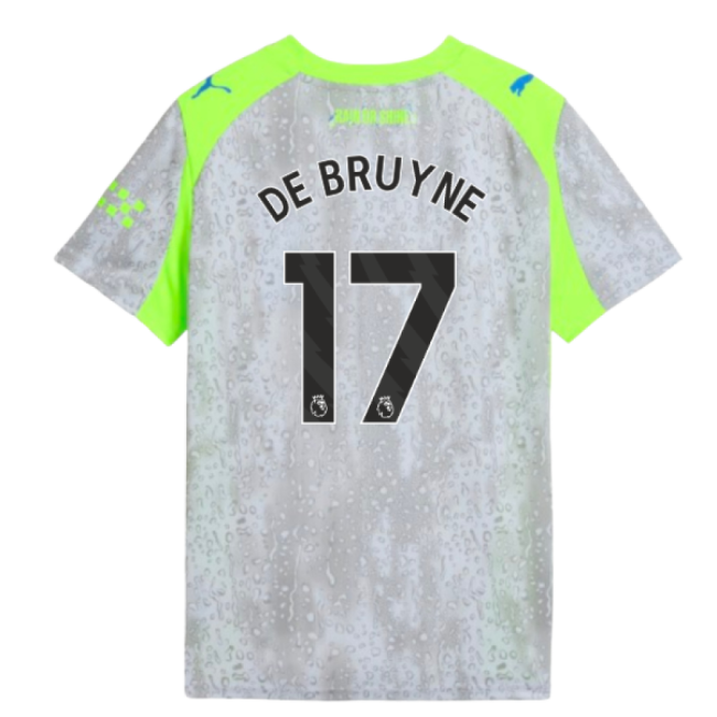 Superior Kit Kids De Bruyne 17 2025-2026 Man City Third Choice