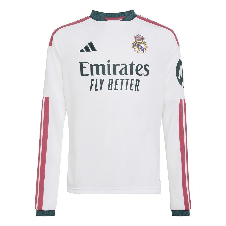 Real Madrid Home Shirt 2026/27 Kids Long Sleeves