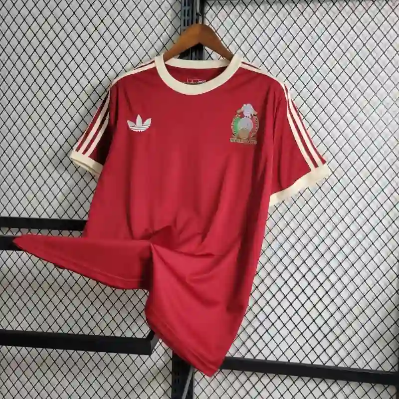 1985 Mexico Red Special Edition Soccer retro kit