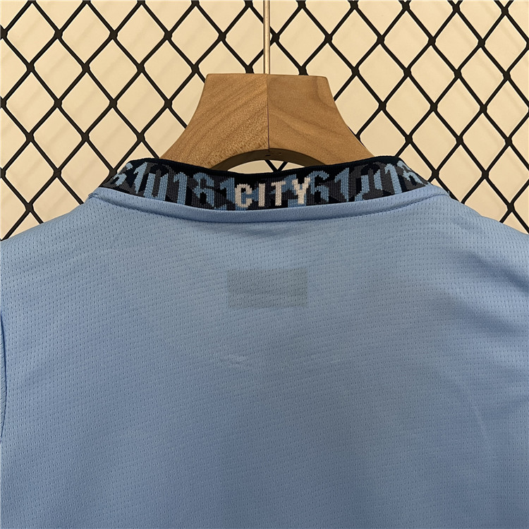 Kids Manchester City 2425 Home Kit ShirtShorts - Official Replica