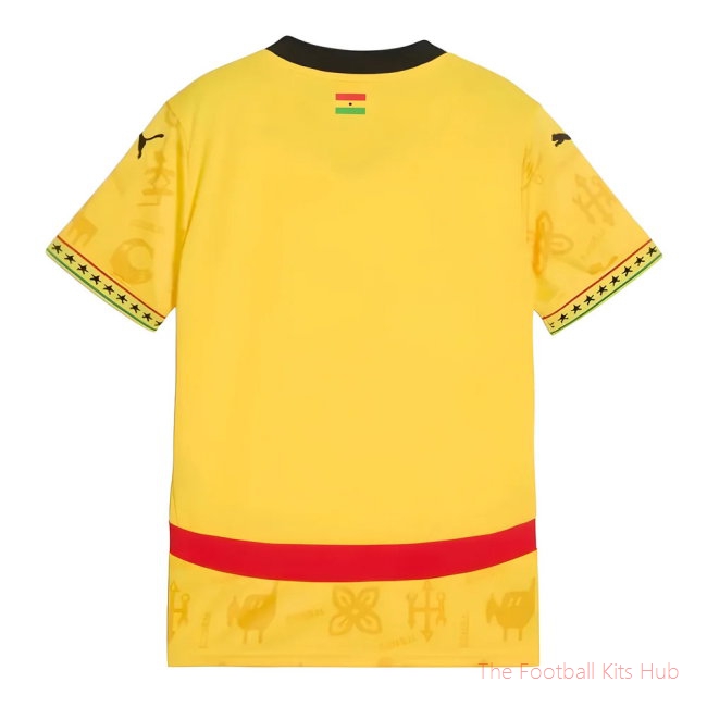2024-2025 Ghana Away Shirt (Kids) (Kudus 10)