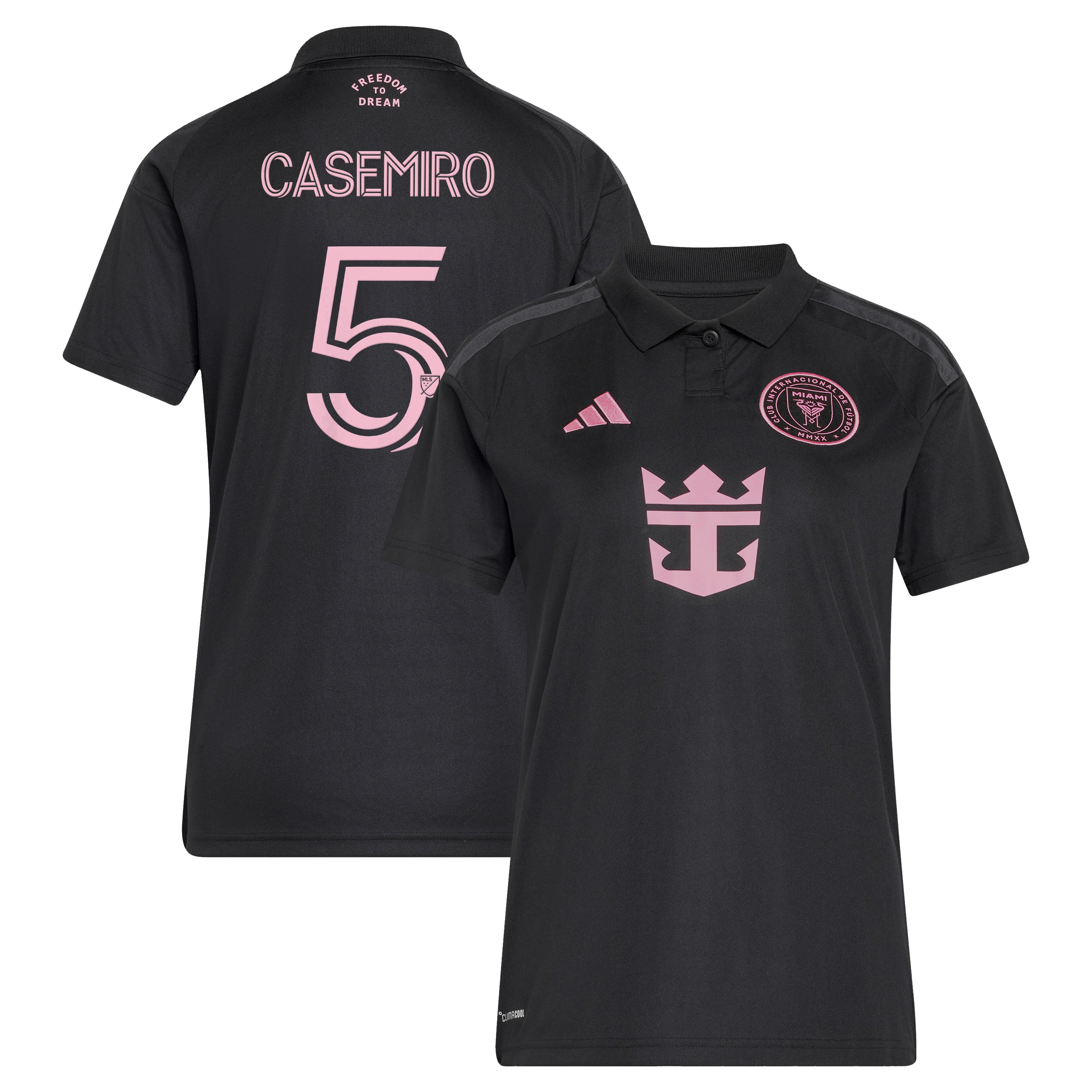 [SJH] Casemiro Inter Miami CF Women's 2026 Presagio Replica Jersey - Black