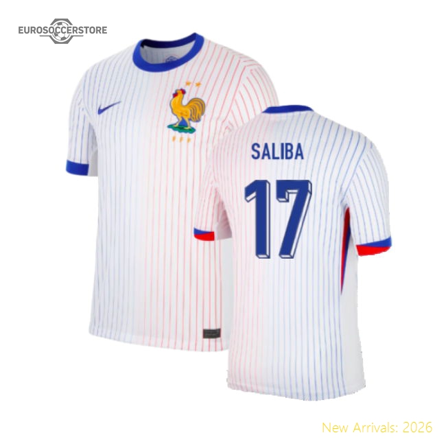 France 2024-2025 Away Jersey - Genuine Quick-dry Moisture-management