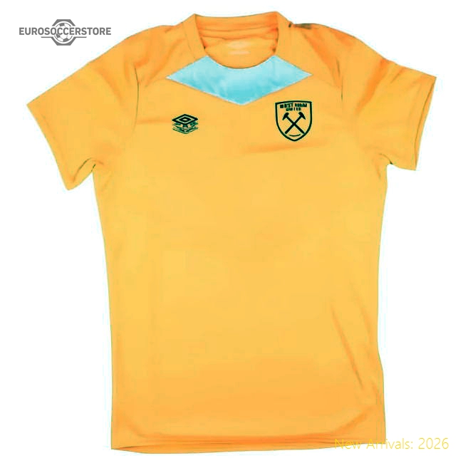 Excellent 2024-2025 West Ham Training Shirt (orange) - Kids