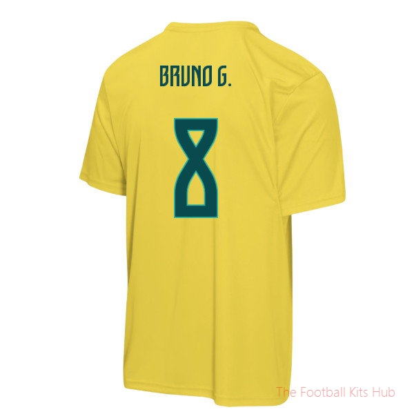 Brazil 2026 T-Shirt G #8 FIFA World Cup Kit Kids' - Match Jersey