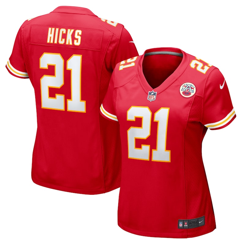 None Jaden Hicks KC Chiefs Championship Cost-Effective Jersey