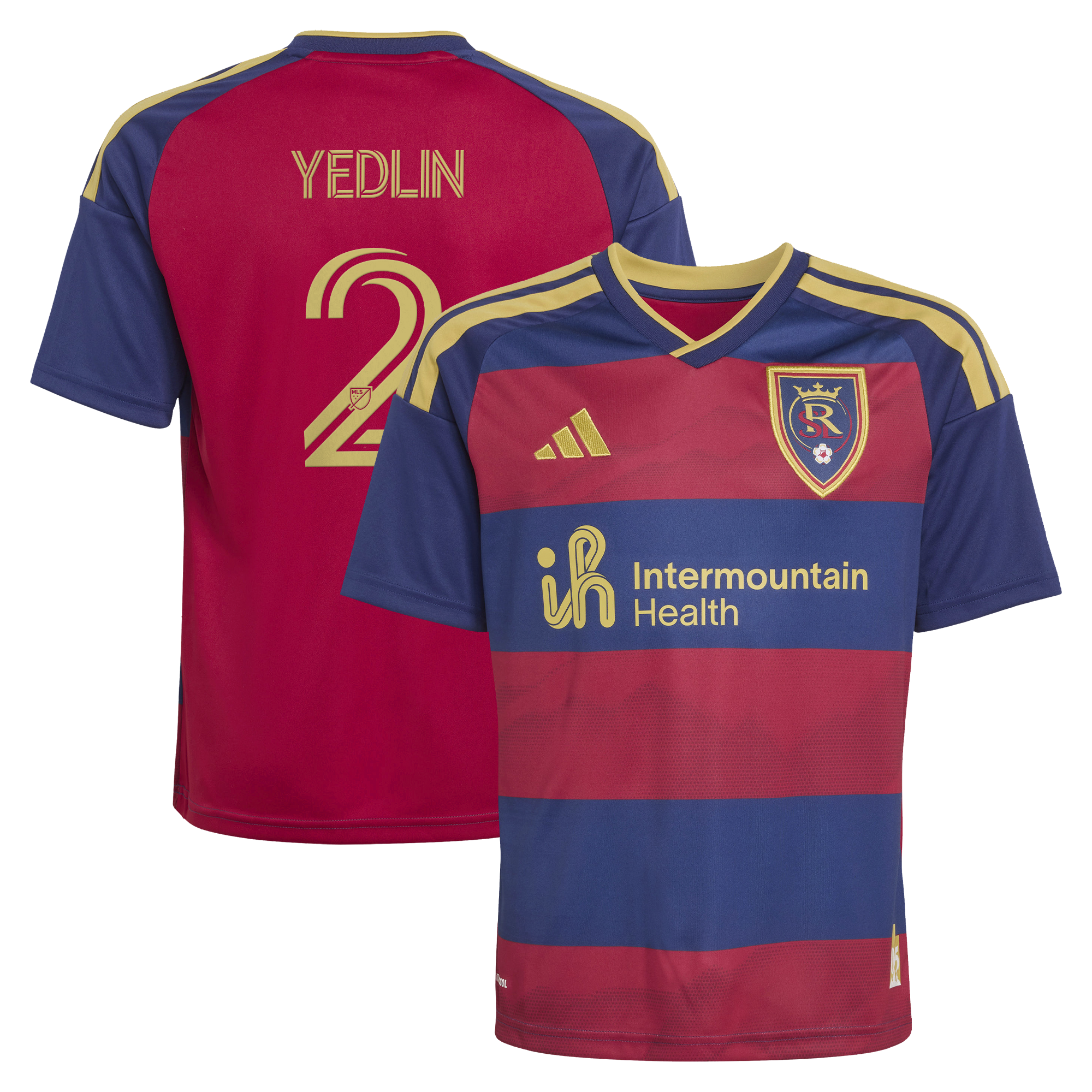 [LK] DeAndre Yedlin Real Salt Lake Youth 2026 The Switchback Replica Jersey - Red