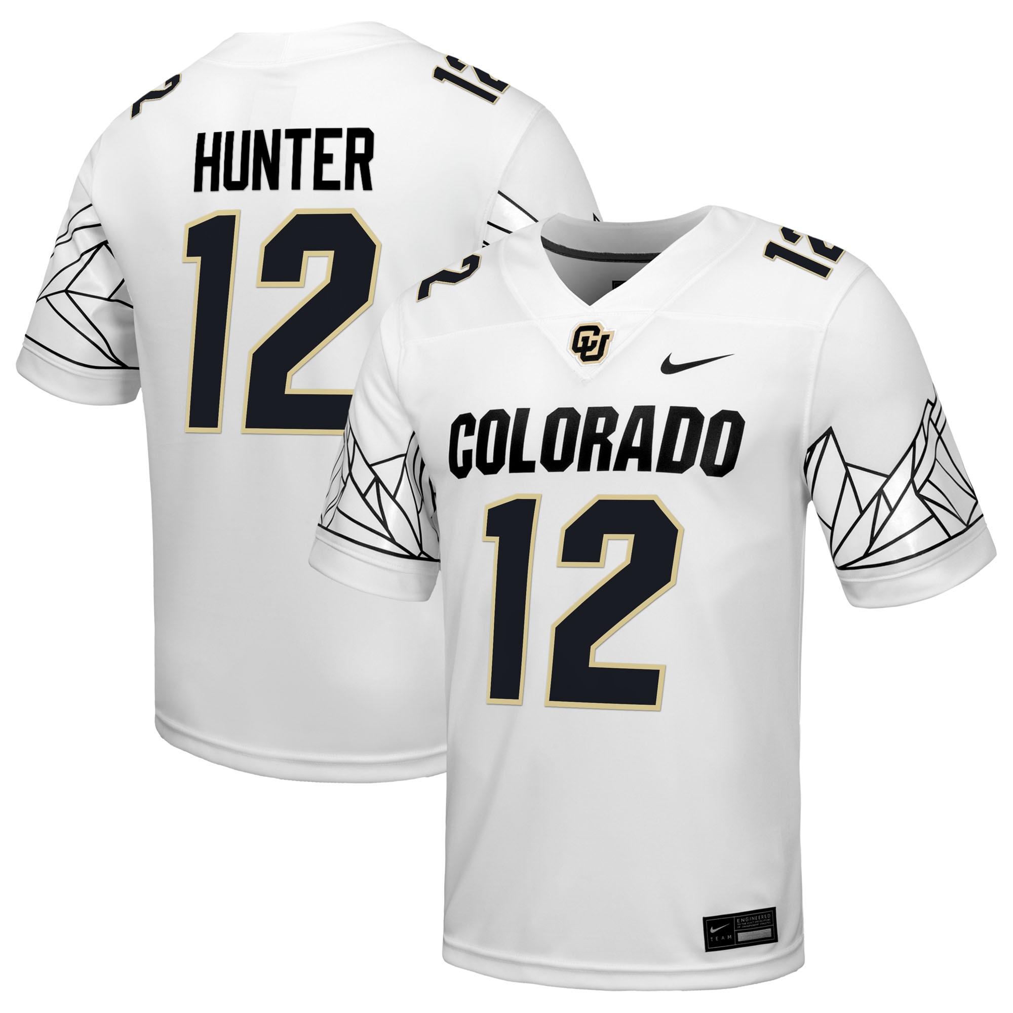 [NJP] Travis Hunter Colorado Buffaloes Alumni Game Jersey - White
