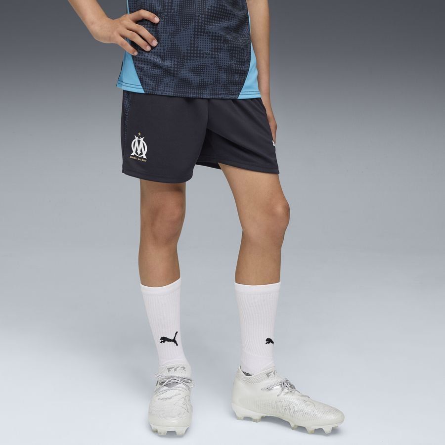 Marseille Training Shorts - New Navy/PUMA White Kids