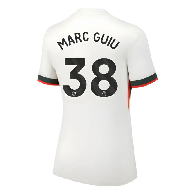 Chelsea Chelsea Away Shirt Womens Marc Guiu #38 Pro Series Avid Up...