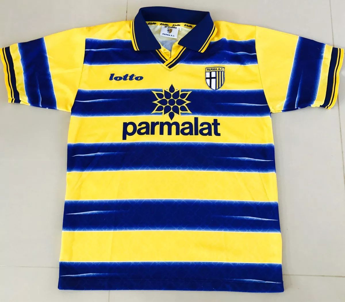 1998-99 PARMA CALCIO 1913 RETRO FOOTBALL SHIRT - Official Replica 3909