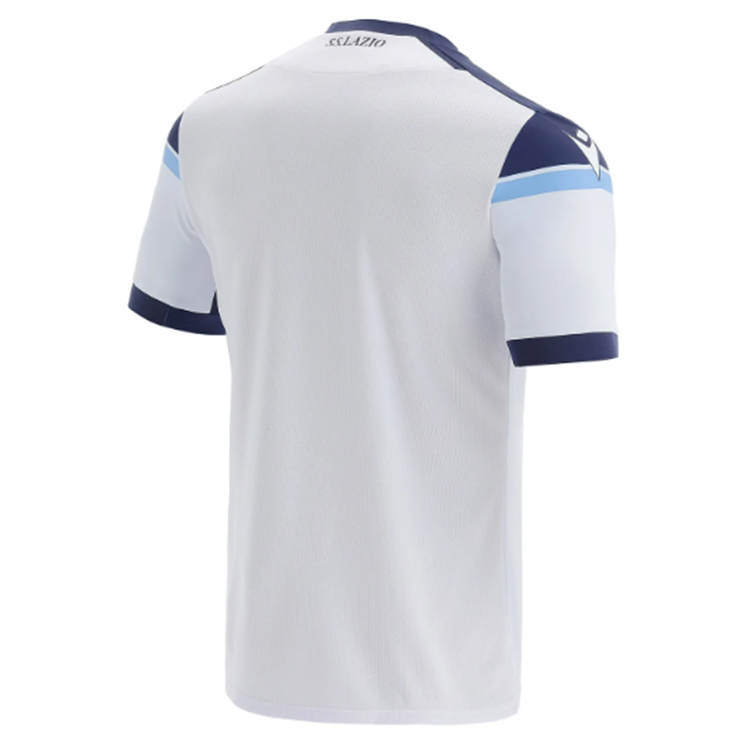 Lazio Soccer Jersey 21-22 Away White Football Shirt - Official