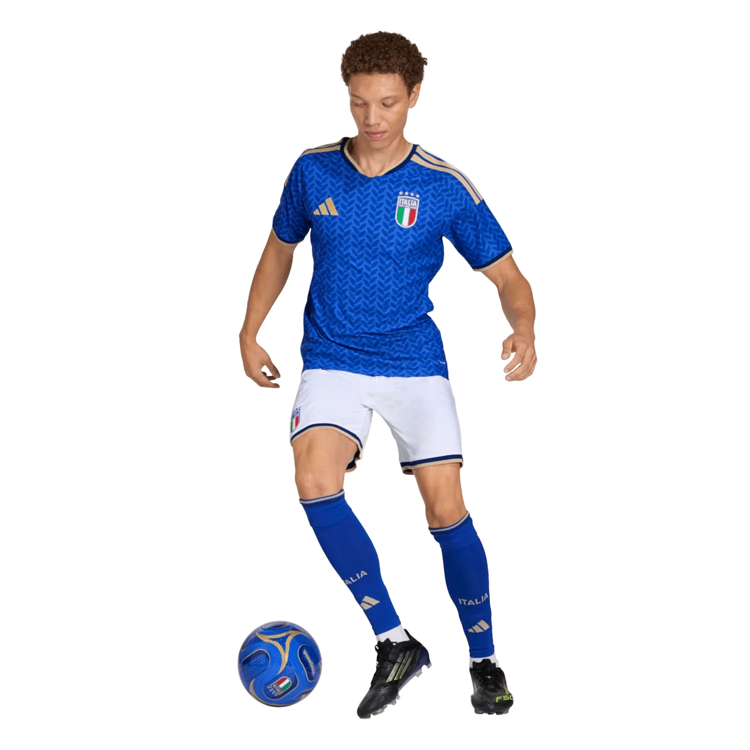 Italy 2026 Elite Home Jersey - Men's | Slim Fit Climacool+ Performance Football Shirt with Heritage Design