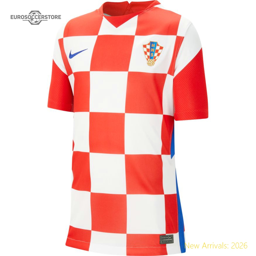 Officially Approved Kids Cro Croatia Home Authentic Jersey 2020