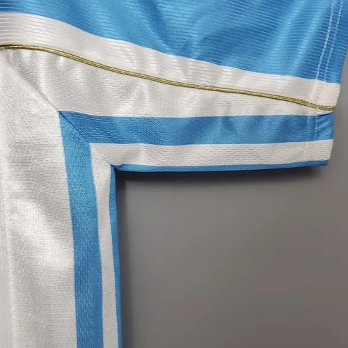 Authentic 1998 Argentina Camiseta World Cup World Cup With Special