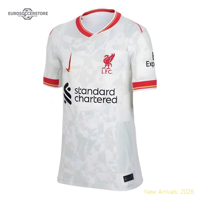 2024-2025 Liverpool Kids Non-toxic Jersey Drycell Stretchy