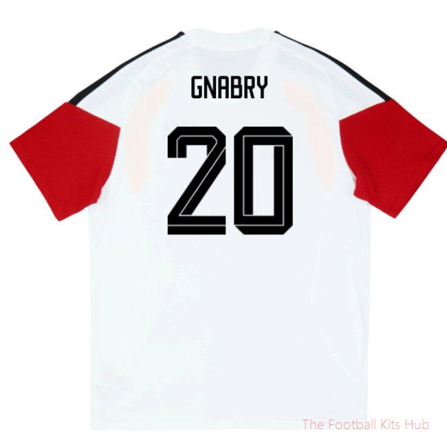 [JED] 2026/27 Germany Training Tee (White) - Kids (Gnabry 20)